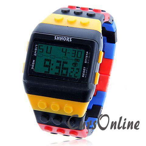 Lego Watch on Orologio Digitale Da Polso Unisex E Bambino Water Resistent Lego Watch